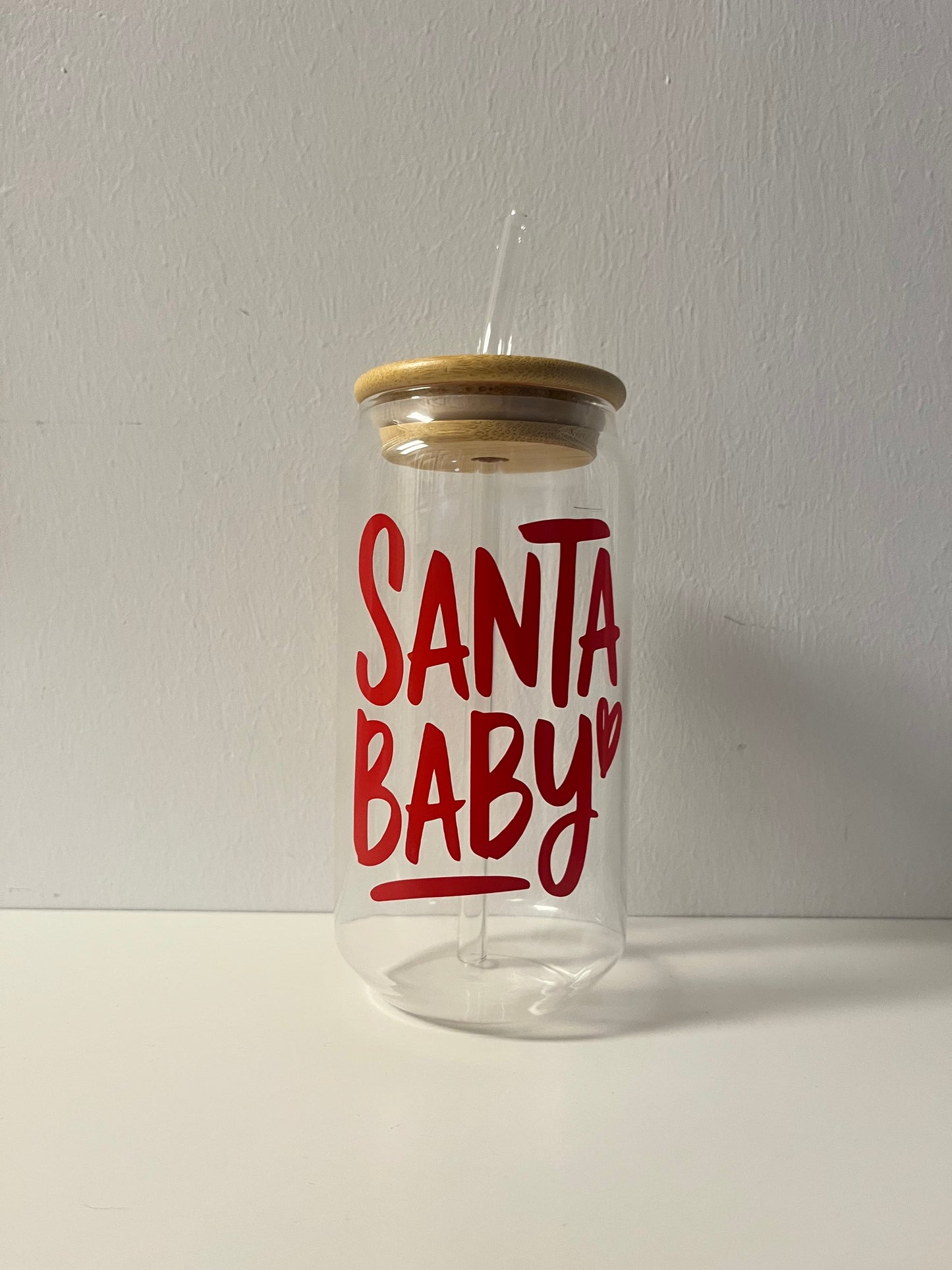 Santa Baby - Trinkglas