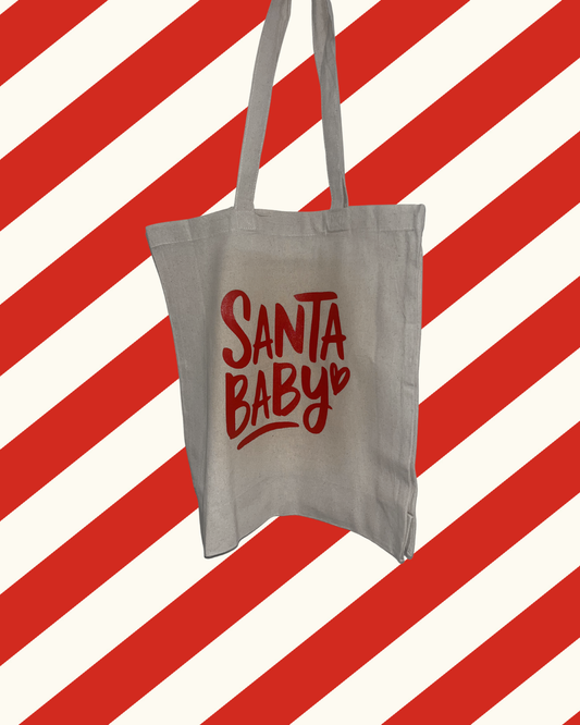 Santa Baby - Baumwolltasche