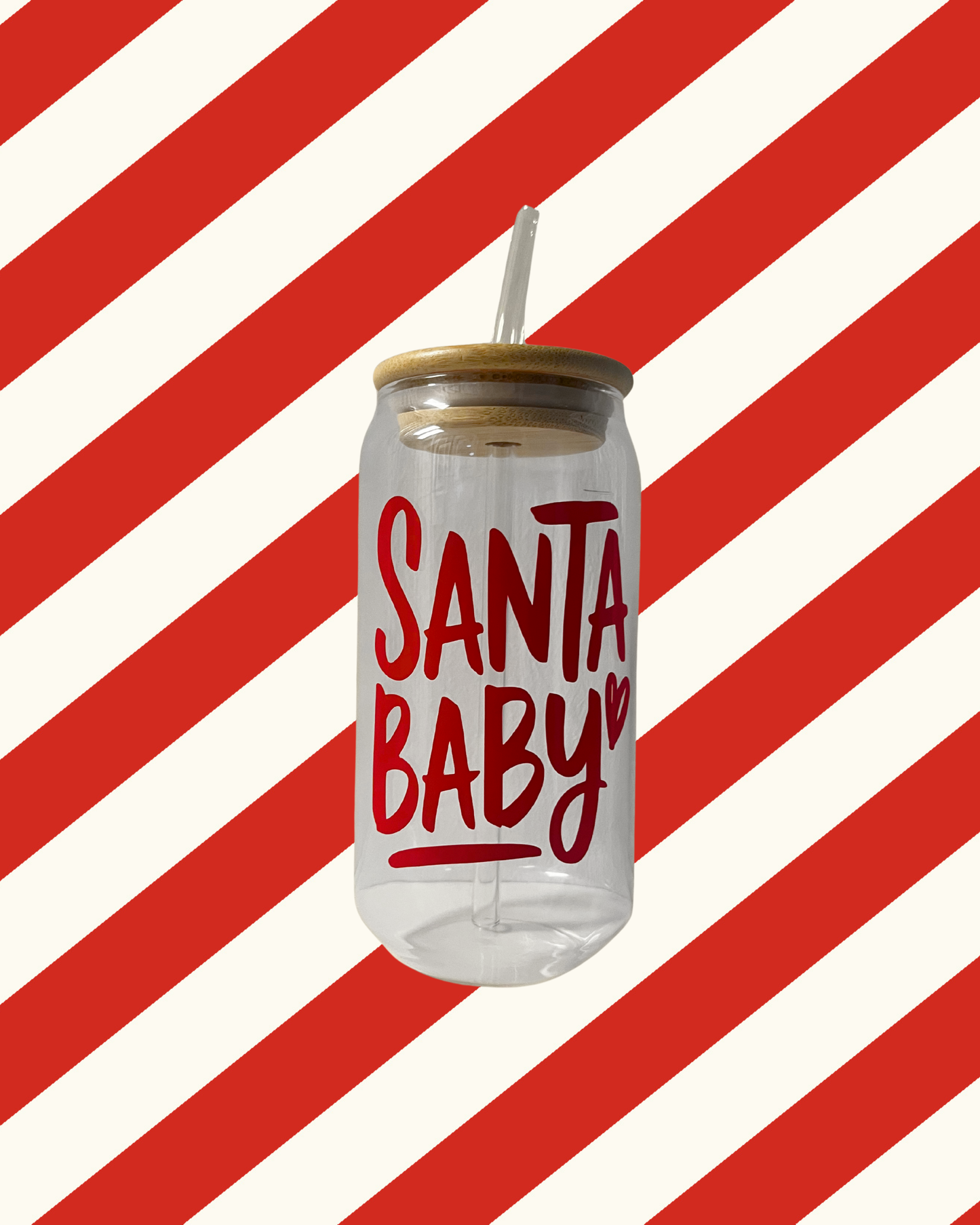 Santa Baby - Trinkglas